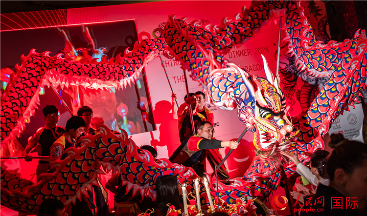 “共慶中國年 共享新機遇”破冰者新春晚宴現場盛況。人民網 郭錦標攝