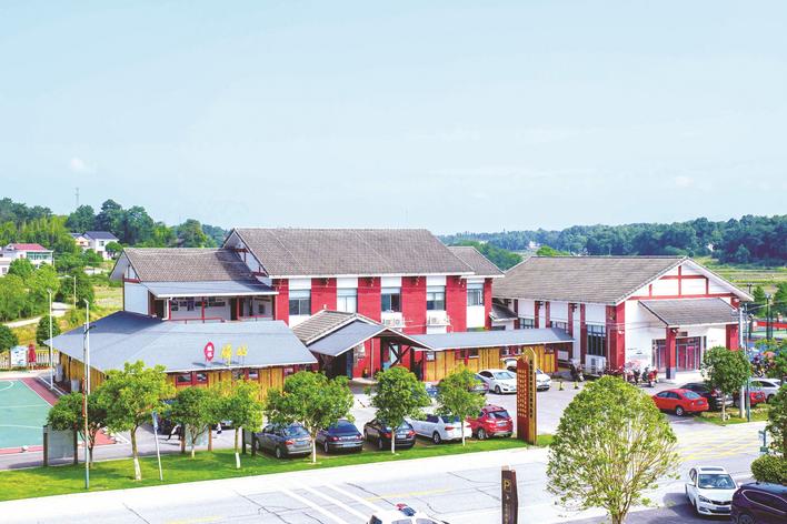 由文化站升級改造而成的“福臨驛站”，可提供度假、研學、會議、拓展、愛國主義教育等各類旅游線路，供游客自主選擇。 長沙縣供圖