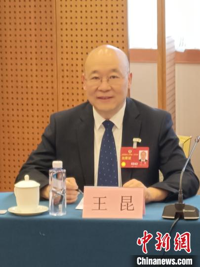 圖為全國政協委員，農工黨青海省委會主委王昆。　受訪者供圖