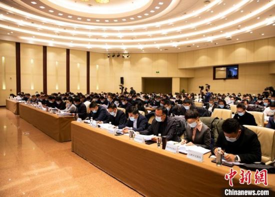 圖為會議現場。青海省文化和旅游廳供圖