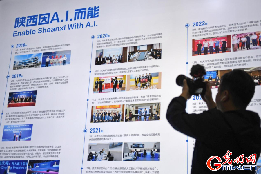 組圖丨AI、網絡安全、跨境電商……數字經濟如此 “陜”耀