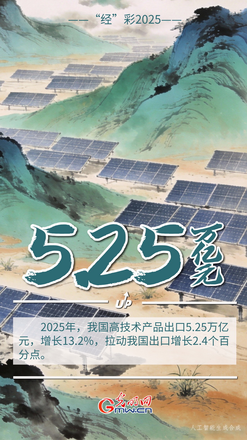 “經”彩2025丨高技術產品“新”潮澎湃 我國外貿“含智量”穩步提升