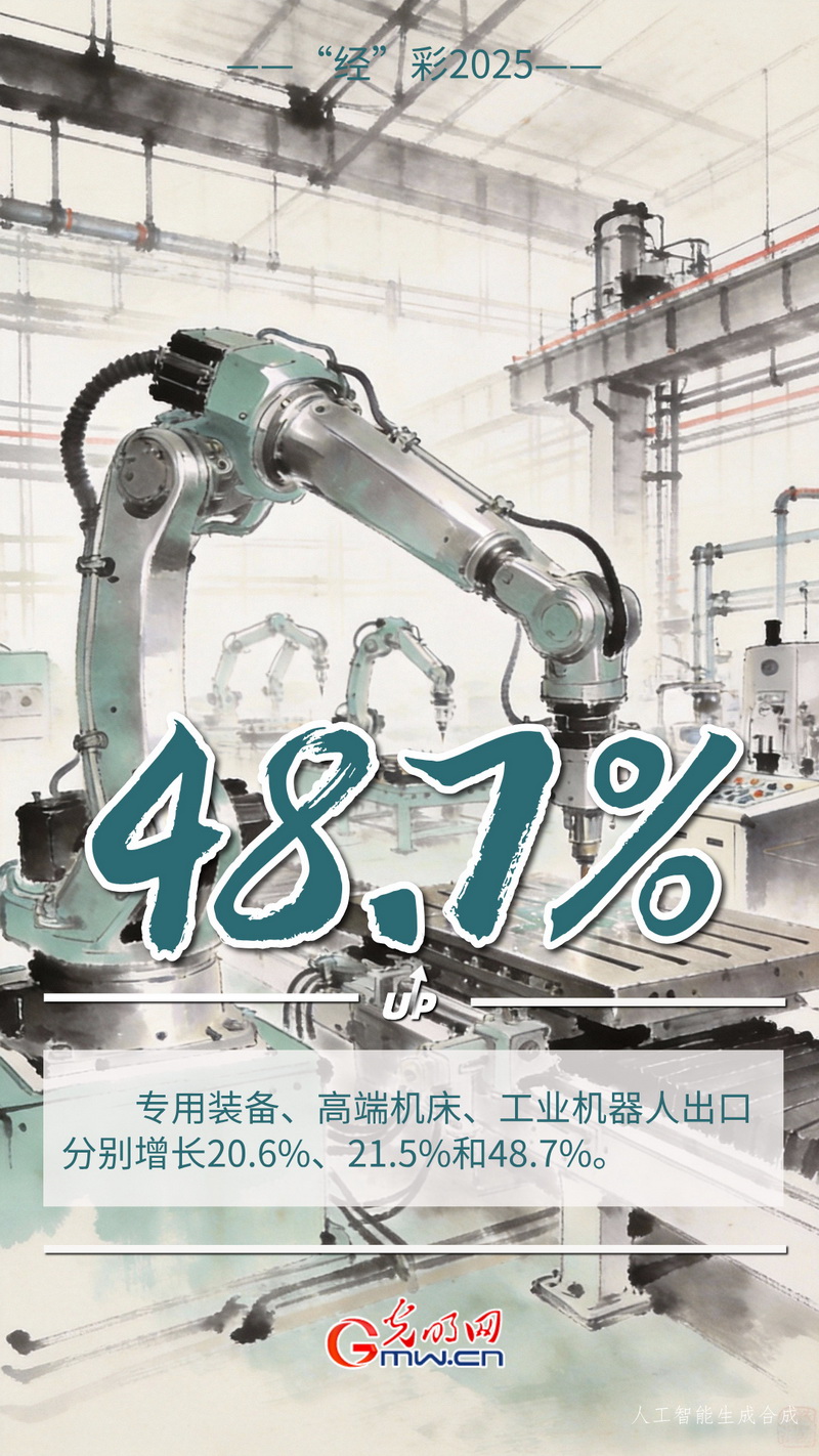 “經”彩2025丨高技術產品“新”潮澎湃 我國外貿“含智量”穩步提升