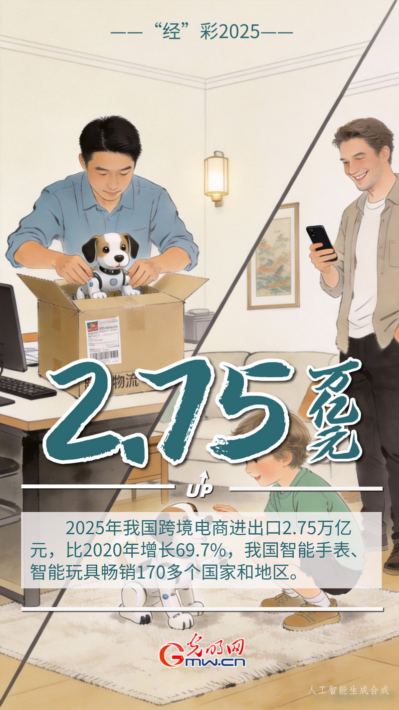 “經”彩2025丨高技術產品“新”潮澎湃 我國外貿“含智量”穩步提升